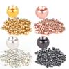 MUUNN 200pcs/lot Fly Tying Tungsten Beads,Cyclops Tungsten Nymph Head Ball for Fly Tying Materials 6.4mm,Combination 4 Colors view 1