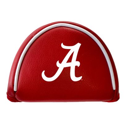 Team Golf NCAA Alabama Putter Cover - Mallet (Color) - Printed Team Golf NCAA Putter Cover - Mallet Printed, Fits Most Mallet Putters, Easily Slips on and Secures with Velcro Closure