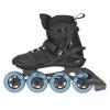 Roces Men's Warp Thread TIF Outdoor Breathable Fitness Comfortable Inline Skates | Memory Buckle, Easy Entry Boots, Glass Fiber Reinforced Shell 84mm 82A Wheels, Black/Air Blue, 10 view 3