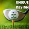 CybGene Funny Grandpa Gifts Golf Balls Set for Men or Him, Perfect for Grandpa, Coworkers, Boss, Golfers, Golf Lovers for Birthday & Father's Day - White view 2