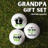 CybGene Funny Grandpa Gifts Golf Balls Set for Men or Him, Perfect for Grandpa, Coworkers, Boss, Golfers, Golf Lovers for Birthday & Father's Day - White view 3