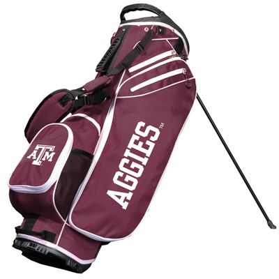 Team Golf NCAA Birdie Stand Golf Bag, Lightweight, 14-Way Club Divider, Spring Action Stand, Insulated Cooler Pocket, Hook-and-Loop Fastener Glove and Umbrella Holder & Padded Handles