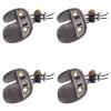 Zelerdo 4 Pack Leather Archery Finger Tabs Archery Finger Guard for Shooting Practice Gear,Right Hand view 1