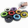 SUOFEILAIMU 8pcs Skateboard Bearing 608-2rs Double Rocker Bearings 608 Bearing Scooter Wheel Longboard Downhill Bearings (Color : 8pc ABEC-9 608) view 3