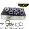 SUOFEILAIMU 16pcs ILQ-11 Roller Skate Bearing 608-2rs Inline Skate 8x22x7mm Bearing Longboard Skateboard Bearing 608 (Color : 16pcs ILQ11 Bearing) view 3