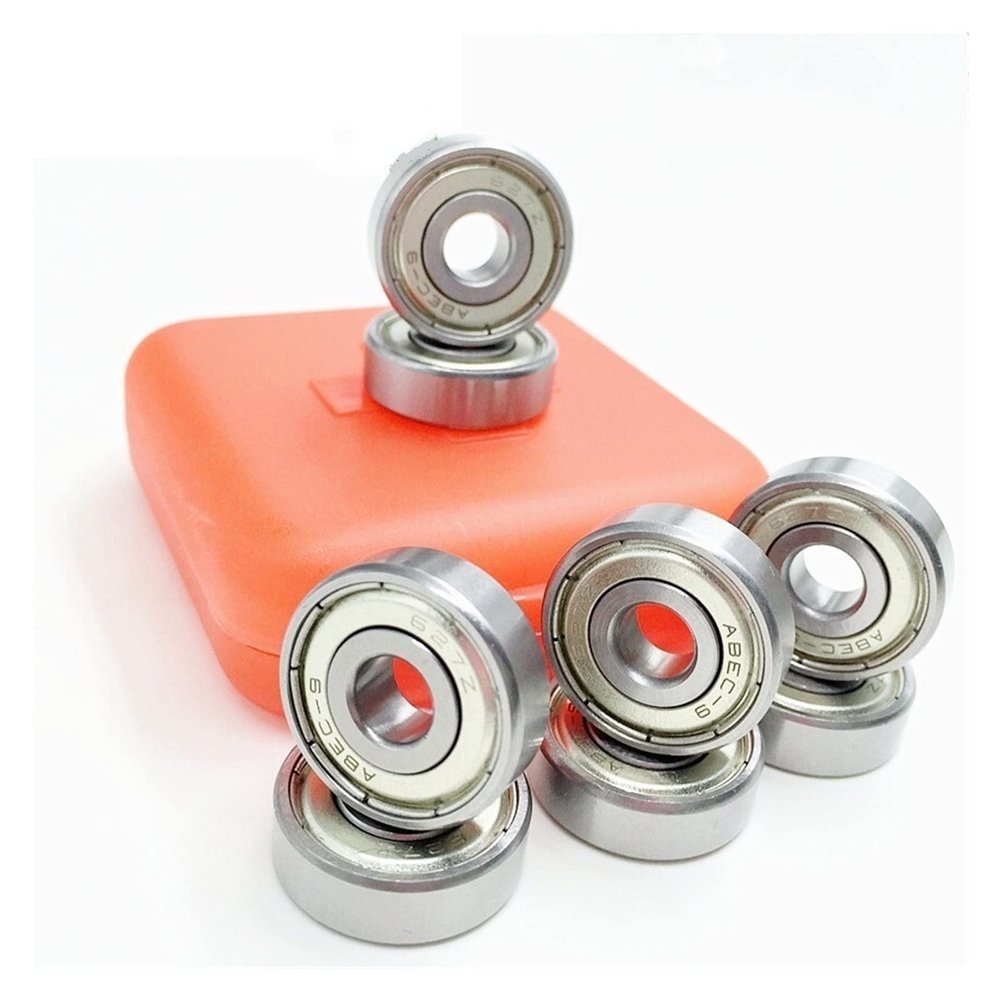 SUOFEILAIMU 627zz Skate Bearing 7x22x7mm Quad Skates Bearings 627 Artistic Skates Wheel Inline Roller Hockey Rollerski Bearing (Color : Gcr15 627zz Better)