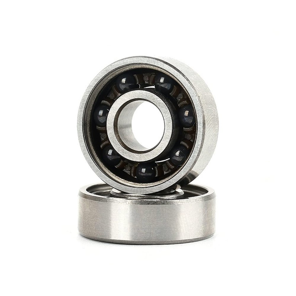 SUOFEILAIMU 608 Skate Bearings with 7 Ceramic Beads Inline Roller Skates Speed Ceramic Bearing Scooter Skateboard Bearing (Color : 2pcs Bearing)
