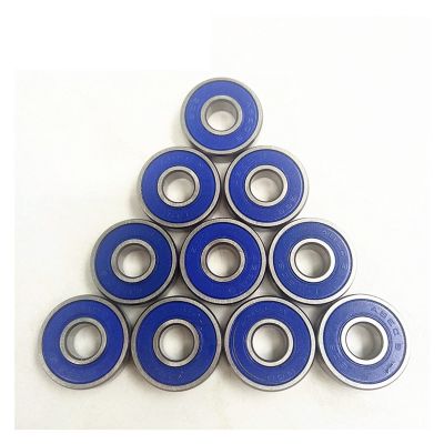 SUOFEILAIMU 10pcs 608 Blue Roller Skates Skateboard Bearings ABEC-9 Longboard Wheels Bearing Scooter Bearing 608 (Color : 10pcs 608 Bearing)