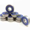 SUOFEILAIMU 10pcs 608 Blue Roller Skates Skateboard Bearings ABEC-9 Longboard Wheels Bearing Scooter Bearing 608 (Color : 10pcs 608 Bearing) view 4