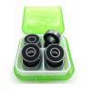 SUOFEILAIMU 608-2rs Roller Skate Bearing ABEC-11 Skating Skateboard Bearings 8x22x7mm Skates Wheel Scooter Accessories (Color : 8pcs Black Seal 608) view 2