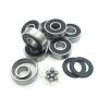 SUOFEILAIMU 608-2rs Roller Skate Bearing ABEC-11 Skating Skateboard Bearings 8x22x7mm Skates Wheel Scooter Accessories (Color : 8pcs Black Seal 608) view 3