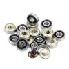 SUOFEILAIMU 608 Skate Bearings with 7 Ceramic Beads Inline Roller Skates Speed Ceramic Bearing Scooter Skateboard Bearing (Color : 12pcs Bearing 6pcs Spacer) view 3