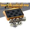 SUOFEILAIMU Abec-11 608 Ceramic Ball Bearing Roller Skates Inline Speed Skating Inline Skate Shoes 7 Ball Ceramic Skate Bearing (Color : 16pcs Bearing 608) view 3