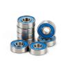 SUOFEILAIMU 8 pcs Inline Skate Bearing 608-2rs Speed Skateboard Bearing Abec9 Si3n4 Ceramic 7 Ball Roller Skating Longboard Bearing 608 (Color : 8pcs 7 Ball 608) view 1
