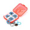 SUOFEILAIMU 8 pcs Inline Skate Bearing 608-2rs Speed Skateboard Bearing Abec9 Si3n4 Ceramic 7 Ball Roller Skating Longboard Bearing 608 (Color : 8pcs 7 Ball 608) view 3