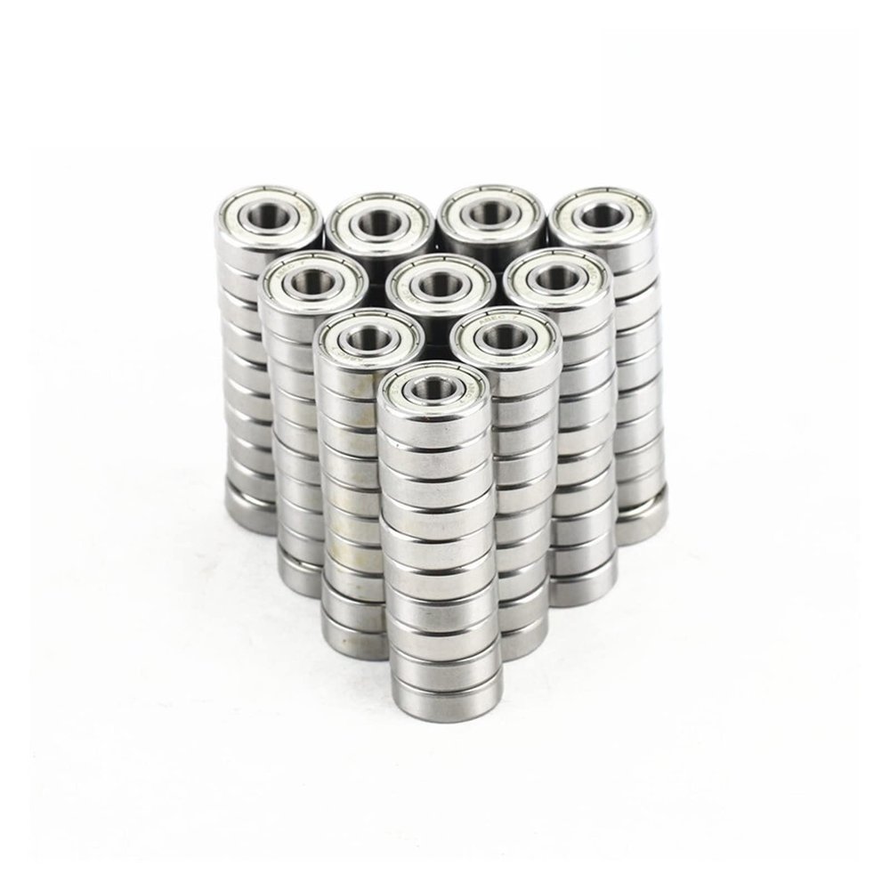 SUOFEILAIMU 608zz Bearings for Stunt Kick Scooter Inline Roller Skates Skateboard Children Waveboard Bicycle Drift Board 8x22x7mm (Color : 100pcs Gcr15)