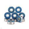 SUOFEILAIMU 7 Ceramic Beads Skate Bearing 608 Skateboard Longboard Wheels Bearings 608 Inline Roller Skates Stunt Scooter Bearing (Color : 10pcs 608 Si3n4 7ball) view 1