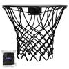 XXXYYY Black Basketball Net Outdoor Heavy Duty, 2022 Newest Professional On-Court Quality [6.88Ounce], Fits Outdoor Standard Size Hoop, All Weather Anti Whip-12 Loops view 1