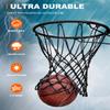 XXXYYY Black Basketball Net Outdoor Heavy Duty, 2022 Newest Professional On-Court Quality [6.88Ounce], Fits Outdoor Standard Size Hoop, All Weather Anti Whip-12 Loops view 2