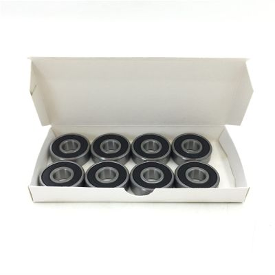 SUOFEILAIMU 8pcs 608-rs Precision Skate Bearing 8x22x7mm Bearings for Inline Skates Skateboard 608rs (Color : 8pcs 1 Set)