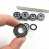 SUOFEILAIMU 8pcs 608-rs Precision Skate Bearing 8x22x7mm Bearings for Inline Skates Skateboard 608rs (Color : 8pcs 1 Set) view 3