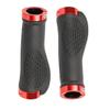 Rubber Grip Handlebar Cover Compatible with Kaabo Wolf Warrior Wolf Koning Wolf X Electric Scooter Anti-Slip Grip Replacement Parts (red) view 1