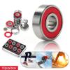 SUOFEILAIMU 16pcs 608RS Inline Skates Bearing+1pc Bearing Cleaner Bottle+1pc Dissasemble Puller Tool 608 Bearing (Color : 1lot) view 2