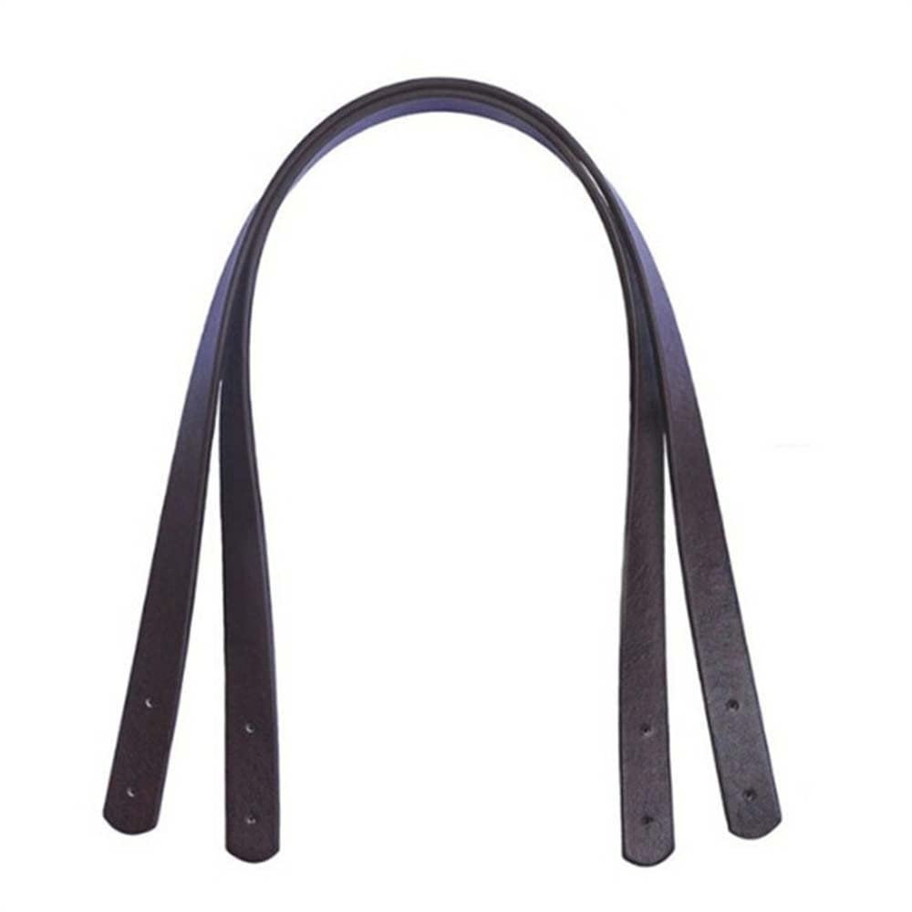 MinLia PU Leather Shoulder Bag Strap Detachable Shoulder Bag Leather Strap DIY Replacement Belt Bag Accessories(Black)