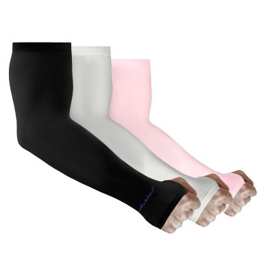 Achiou Arm Sun Sleeves Compression UV Protection Cooling for Men Women Summer Sunblock Basketball Football, Cover Arms Tattoo
