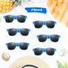 FEPITO 24 Pieces Party Sunglasses Bulk for Birthday Party Supplies Treat Bag Fillers for Beach Pool Party Toys for Adults, Blue view 3