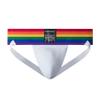 JOCKMAIL Mens Briefs Jockstrap Athletic Supporter Rainbow Men Sport Underwear for Gym Sport view 4