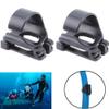 UIEHBCV Snorkel Buckle 2pcs Diving Dive Snorkeling Silicone Snorkel Mask Strap Keeper Holder Clip Accessories view 3