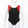easyforever Kids Boys 2-Piece Rash Guard Swimsuits Sleeveless Sunsuit Swimwear Leotard with Shorts Sets Red 6 Years view 3