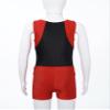 easyforever Kids Boys 2-Piece Rash Guard Swimsuits Sleeveless Sunsuit Swimwear Leotard with Shorts Sets Red 6 Years view 4