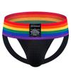 JOCKMAIL Mens Briefs Jockstrap Athletic Supporter Men Jockstrap Rainbow Men Sport Underwear Jockstrap for Gym Sport view 1