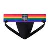 JOCKMAIL Mens Briefs Jockstrap Athletic Supporter Men Jockstrap Rainbow Men Sport Underwear Jockstrap for Gym Sport view 4