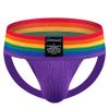 JOCKMAIL Mens Briefs Jockstrap Athletic Supporter Men Jockstrap Rainbow Men Sport Underwear Jockstrap for Gym Sport view 1