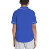 BAICAIYU Kids Baseball Jersey Solid Button Down Shirts Sports Uniform for Boy Gril Softball (Blue,8 Years) view 2