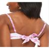 Bar III Womens Bikini Top Summer Striped V-Wire Tie-Dye Purple XS view 2