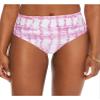BAR III Women's Purple Tie Dye Stretch Lined Full Coverage High Waisted Swimsuit Bottom XL view 1
