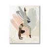 Stupell Industries Strength Abstract Leaf Simple Yoga Fitness Person,Design by Victoria Barnes view 1
