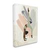 Stupell Industries Strength Abstract Leaf Simple Yoga Fitness Person,Design by Victoria Barnes view 2