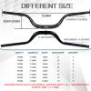 BUCKLOS Mountain Bike MTB Handlebars 25.4/31.8mm - 20/30/50/90/100/120/160mm Rise MTB Aluminum Alloy Handlebar - 720/780mm Extra Long Bicycle Riser HandleBars for E-Bike Folding Bike Downhill Racing. view 3