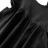 Dutebare Toddler Baby Girl Dress Cotton Linen Ruffle Halter Sleeveless Dresses Kids Summer Sundress Black 90 view 2