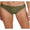 DKNY Women's Green Stretch Low-Rise Bikini Lined Full Coverage Classic Scoop Swimsuit Bottom XL view 1