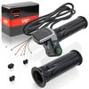 1PZ HA3-GP6 36V Throttle Grip Waterproof LCD Display Handle Twist Grip Clamp Replacement for Electric Bike Scooter view 1