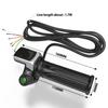1PZ HA3-GP6 36V Throttle Grip Waterproof LCD Display Handle Twist Grip Clamp Replacement for Electric Bike Scooter view 2
