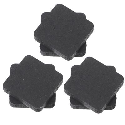 V3VOGUE 6 Pack Treadmill Pads for Hardwood Floors and Carpet Protection, Non-Skid Floor Protector Pad, Heavy Duty Durable Rubber Mat for Treadmills, Exercise Bikes, Gym, Indoor/Outdoor Fitness