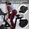 DAWAY C40i Ultra-Comfortable Oversized Bike Seat - Memory Foam Padded Bicycle Saddle for Men Women - Compatible with Peloton, Exercise, Mountain, and Road Bikes - Extra Wide Cushion, Shock Absorbing view 2
