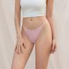 DEANGELMON G-string Thongs Women Panties No Show Thong Seamless Underwear Low Rise Comfortable Microfiber Workout Pack (6P3,M) view 2